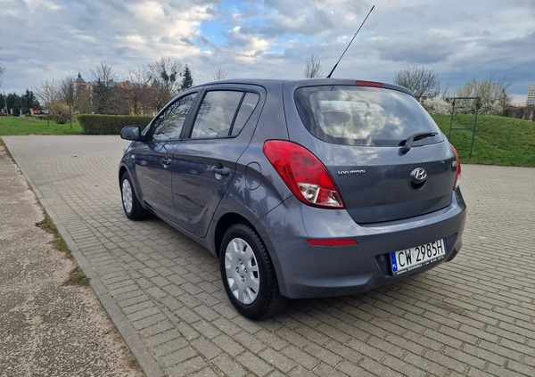 Hyundai i20 cena 24900 przebieg: 168000, rok produkcji 2014 z Pajęczno małe 191